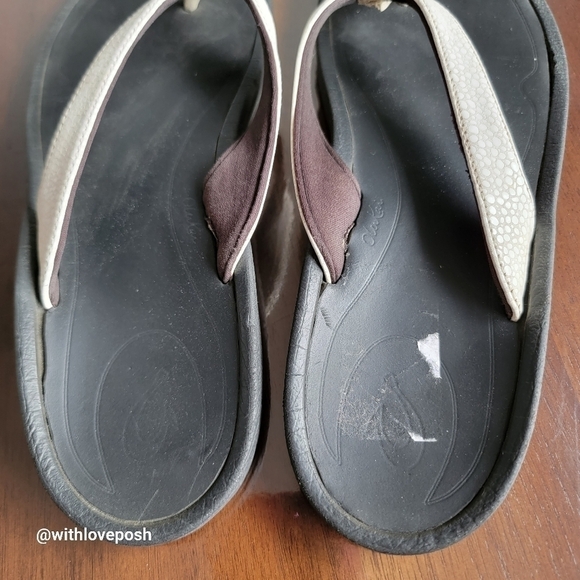 Olukai slip on flip flop size 9 women - Picture 5 of 8